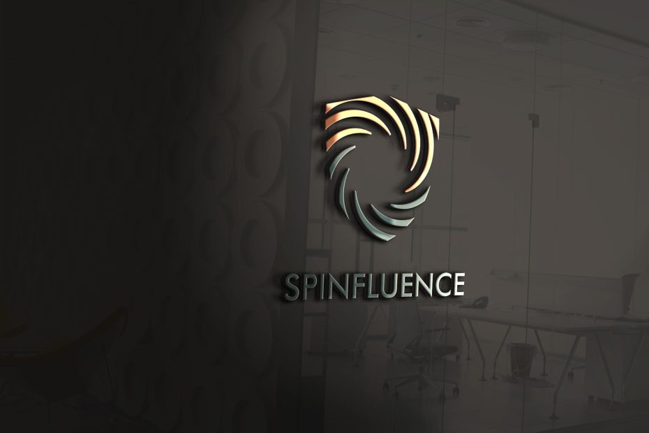 Spinfluence Logo Mockup 2